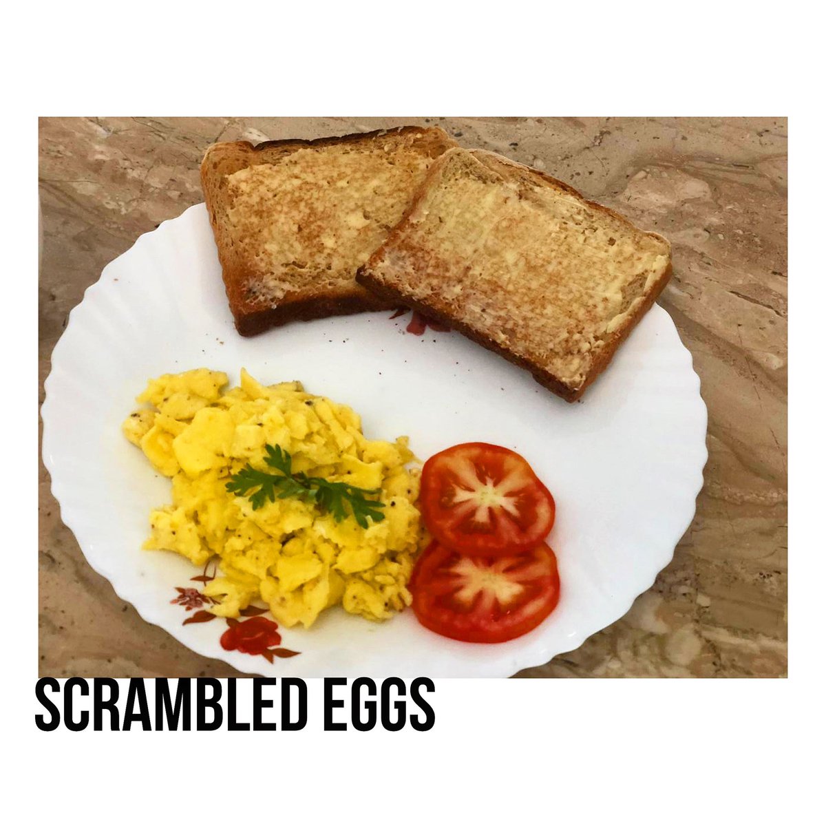 TheCulinaryBox_'s tweet photo. Breakfast just got better! 
Having a high in protein scrambled eggs &amp; butter toasted bread for breakfast today

Happy morning y’all!

#breakfast #scrambledeggs #eggs #breakfasttime #dudefood #quarantinelife #quarantinecooking #foodblog #headovermeals #foodlovers #foodies #brekkie https://t.co/YRlTCphiNz