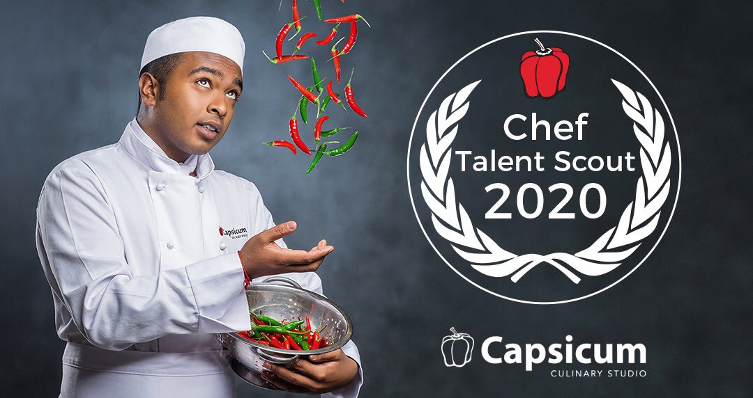 capsicumcooking's tweet photo. You asked, we listened. 
Our Chef Talent Scout Competition is BACK! https://t.co/XaRKDghHYL
#capsicumtalent #cheftalentscout #capsicumcooking https://t.co/wtWTZEEs7z