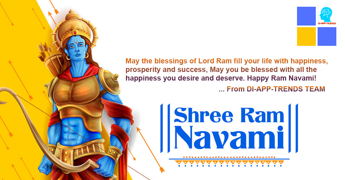 DApptrends's tweet photo. May the blessings of Lord Ram fill your life with happiness, prosperity and success, May you be blessed with all the happiness you desire and deserve. Happy Ram Navami!
From Di-App Trends Team, https://t.co/3x3GjwGIDK