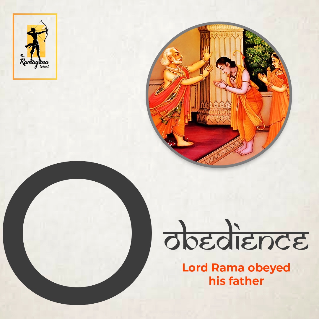 Teach kids ABCD, the Ramayana Way !Now O is not only for Owl, O is also for ObedienceSource: @RamayanaSchool  #Ramnavmi  #राम_नवमी  #HappyRamNavami