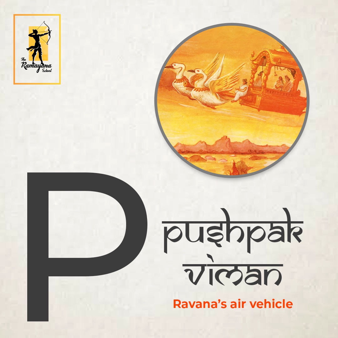 Teach kids ABCD, the Ramayana Way !Now P is not only for Peacock, P is also for PushpakSource: @RamayanaSchool  #Ramnavmi  #राम_नवमी  #HappyRamNavami