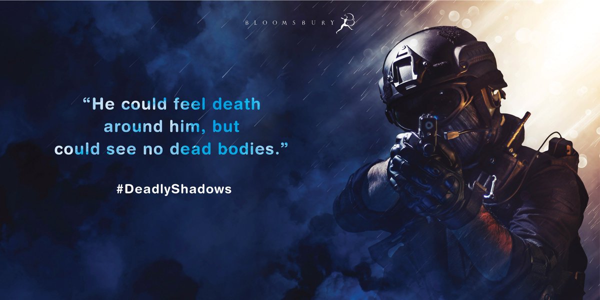 BloomsburyIndia's tweet photo. ONLY ONE MAN STANDS BETWEEN INDIA AND ITS ANNIHILATION. 

Will Adit Ohri be able to save the country or will this mission lead him on a trail of smoke screens and deceit? Find out in this must-read spy thriller by @RP1801 that will keep you glued to your seat. #DeadlyShadows https://t.co/7LWkfJKFNd