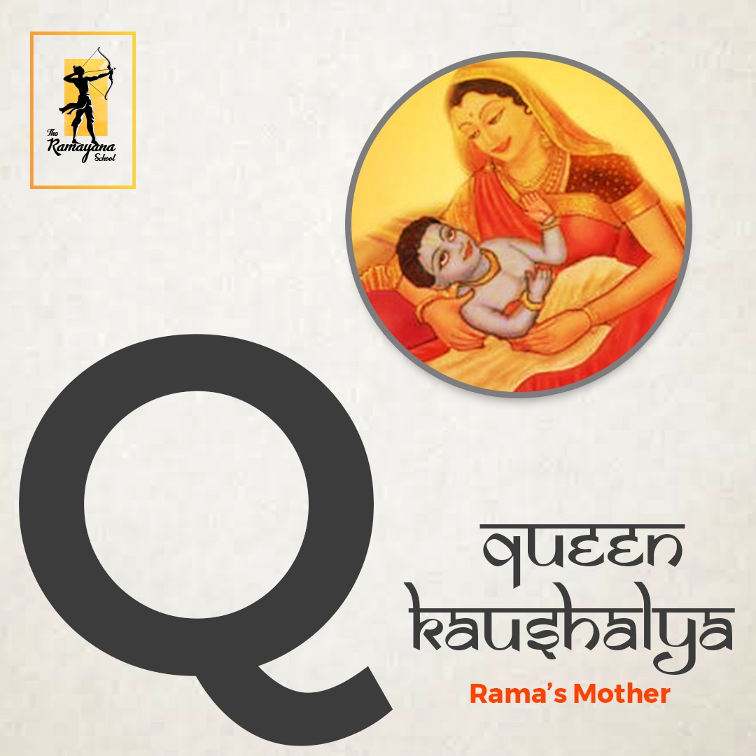 Teach kids ABCD, the Ramayana Way !Now Q is not only for any Queen, Q is also for Queen KaushalyaSource: @RamayanaSchool  #Ramnavmi  #राम_नवमी  #HappyRamNavami