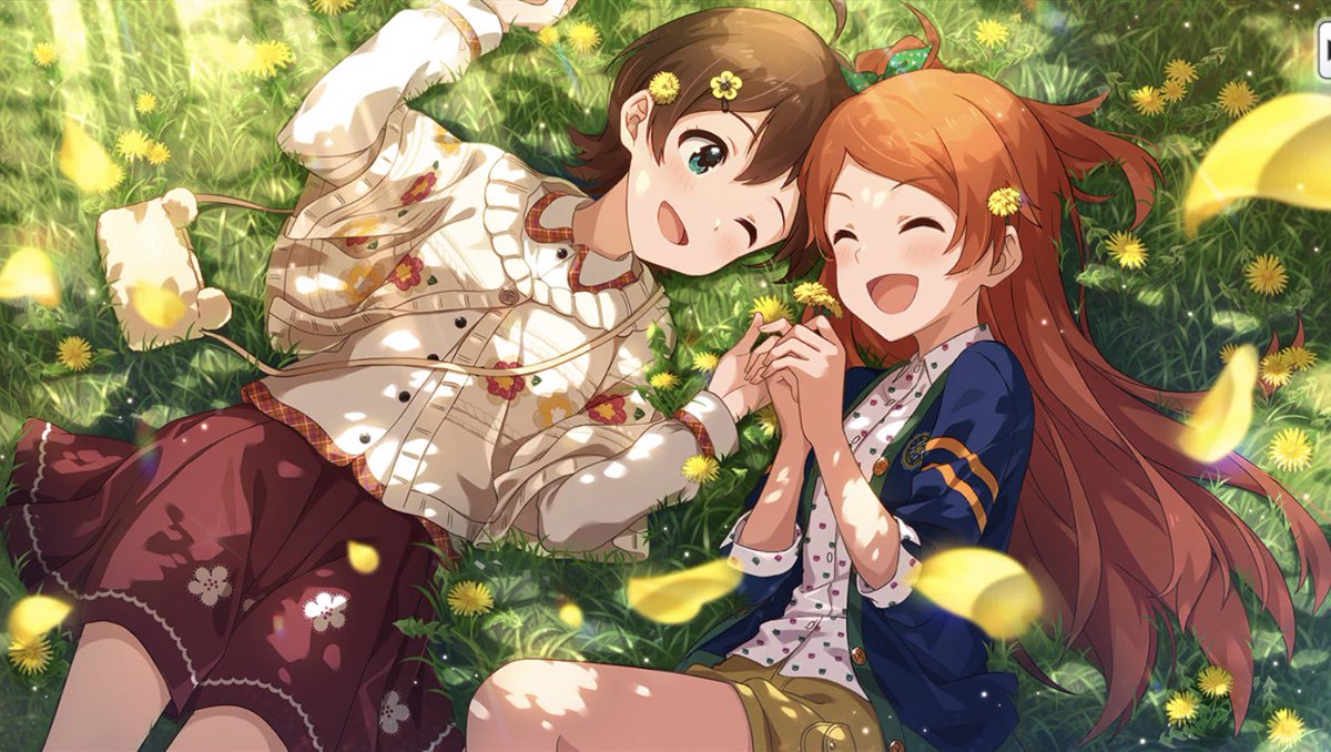 たかしスイッチ ミリシタssrイラスト 構図などが明かに良くなってきてるという感情