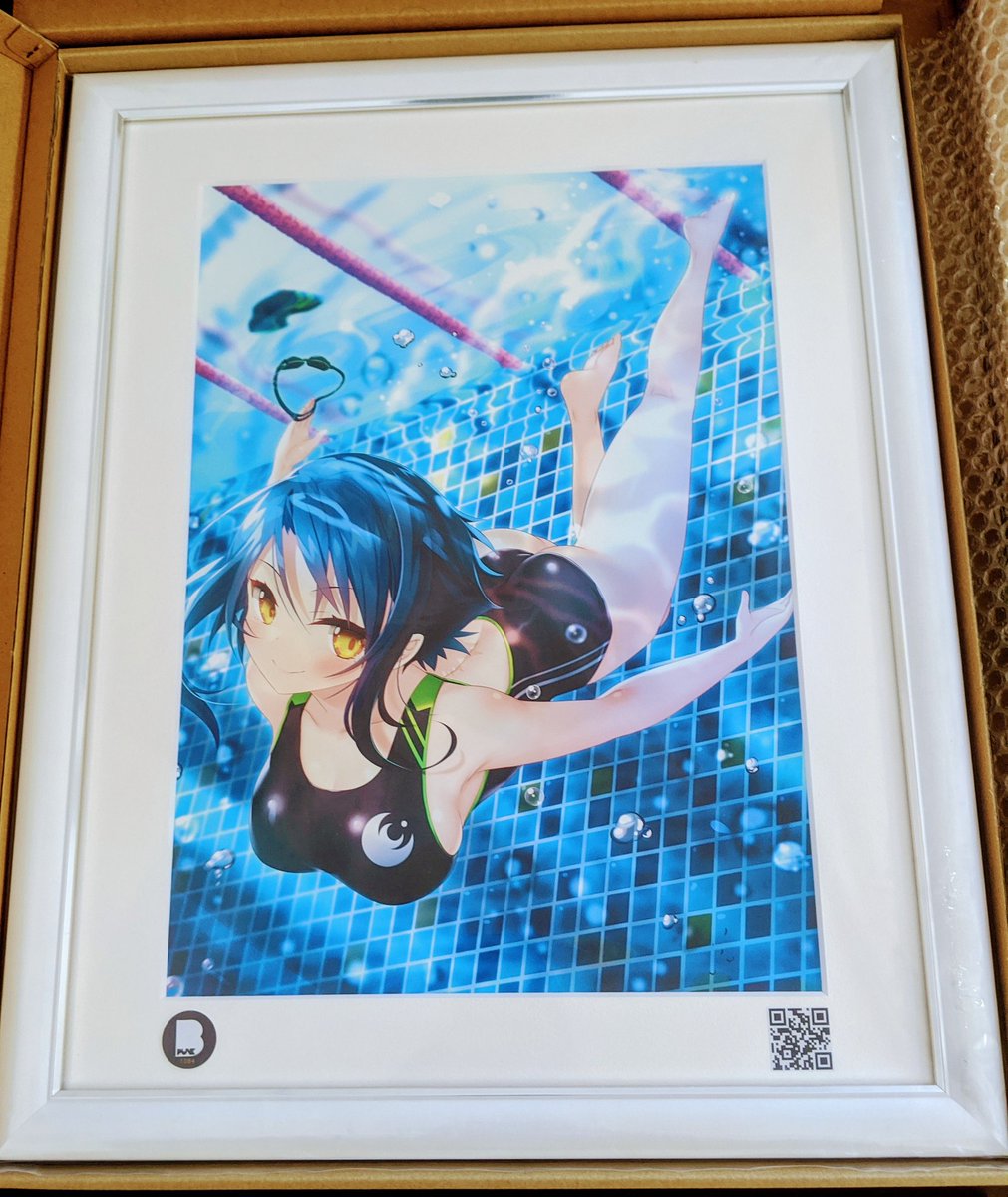 mogmogvr's tweet photo. @BlockPunkJP から@mituk1さんのブロックチェーンアートが届きました！
実物はかなり大きく、美しくて素晴らしい〜！ https://t.co/JhPtTwxCa4