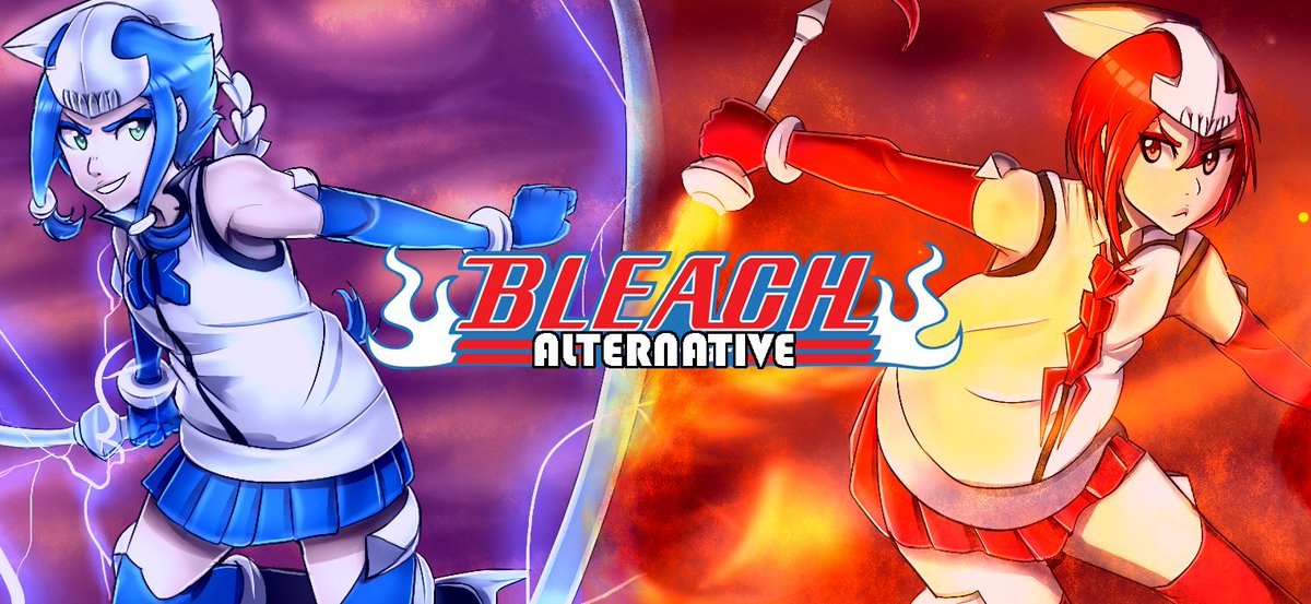 GENProductions1's tweet photo. Bleach Alternative Art: Arrancars
Ying and Yang from The Diamond Dust Rebellion Movie
Art by TheTyrsonnickleback
#BLEACH #BleachAlternative #BLEACH20th #bleachfaceagain https://t.co/Kc4qyBlOIK