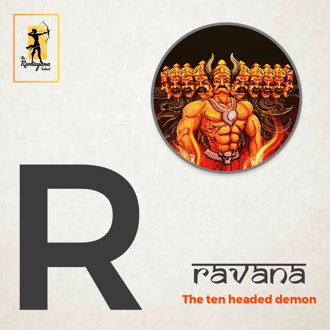 Teach kids ABCD, the Ramayana Way !Now R is not only for Rat, R is also for RavanaSource: @RamayanaSchool  #Ramnavmi  #राम_नवमी  #HappyRamNavami