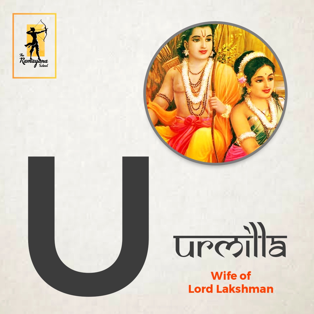 Teach kids ABCD, the Ramayana Way !Now U is not only for Umbrella, U is also for UrmilaSource: @RamayanaSchool  #Ramnavmi  #राम_नवमी  #HappyRamNavami