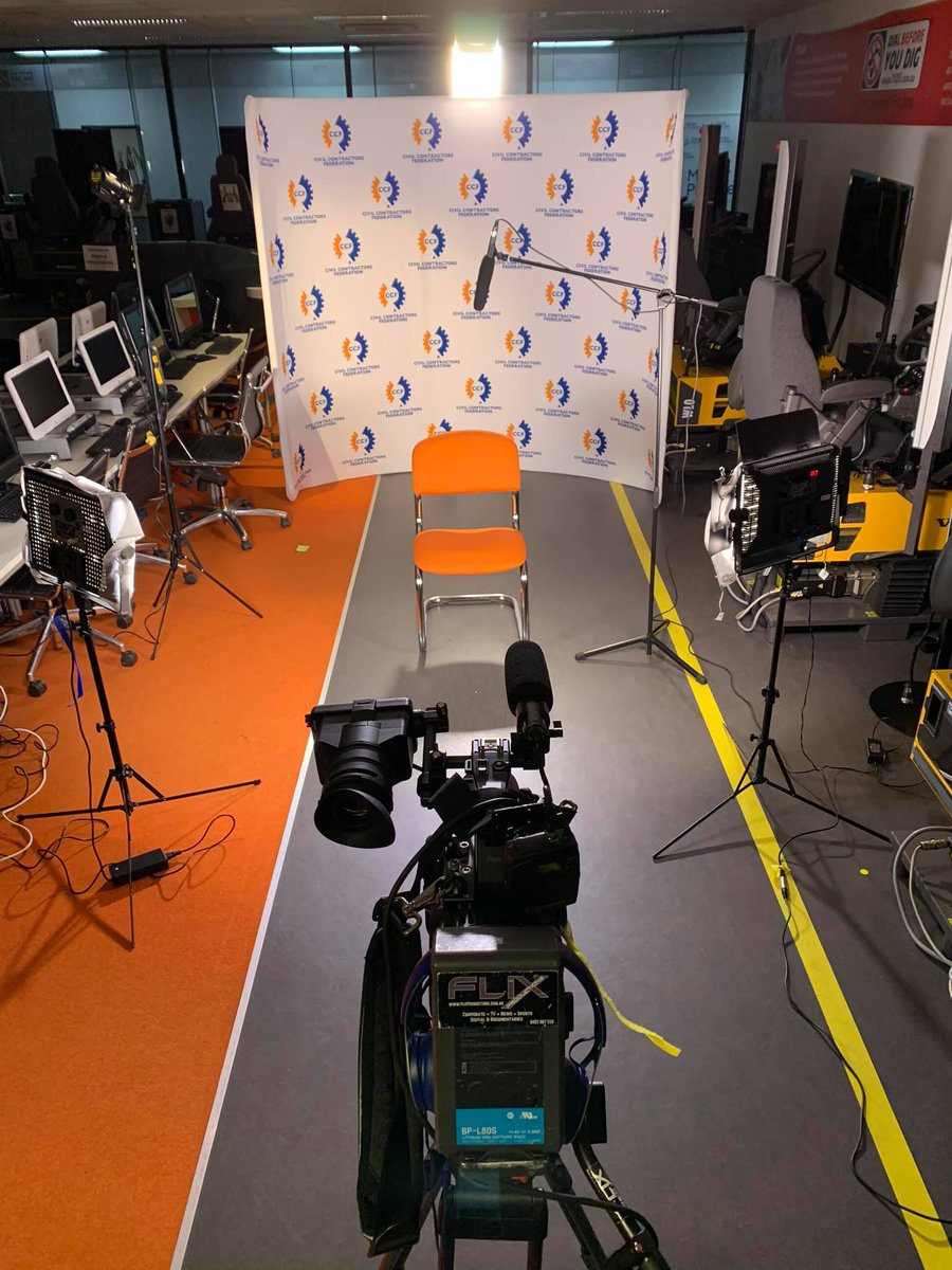 CCF__SA's tweet photo. Yesterday had the team from @FlixAUS come & shoot CCF SA member videos who are still open for business during these trying times.
Keep an eye out for the finished videos coming out in the next few days.
Support the Suppliers that Support our Industry.
#ccfsa #civilconstruction https://t.co/X2lvcZUsiU