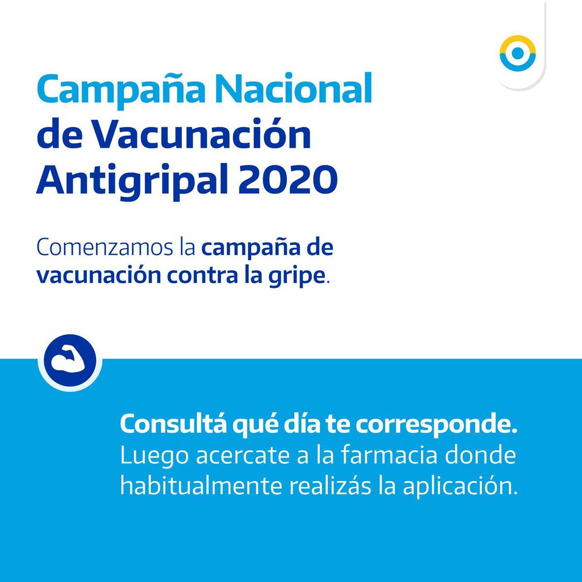 joricasineri's tweet photo. Pami comenzó en el día de hoy la XXVIII Campaña de vacunación antigripal.
Comunicate con tu farmacia de confianza para consultar día y horario para vacunarte. https://t.co/kpDj3qzsKo