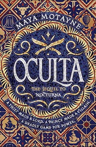 Oculta is the sequel to Nocturna and this is set to come out December 15th. this is written by  @MayaMotayne and I had the pleasure of meeting her last year & she was so kind, even though I was trying to not cry in front of her.  https://www.goodreads.com/book/show/40174787