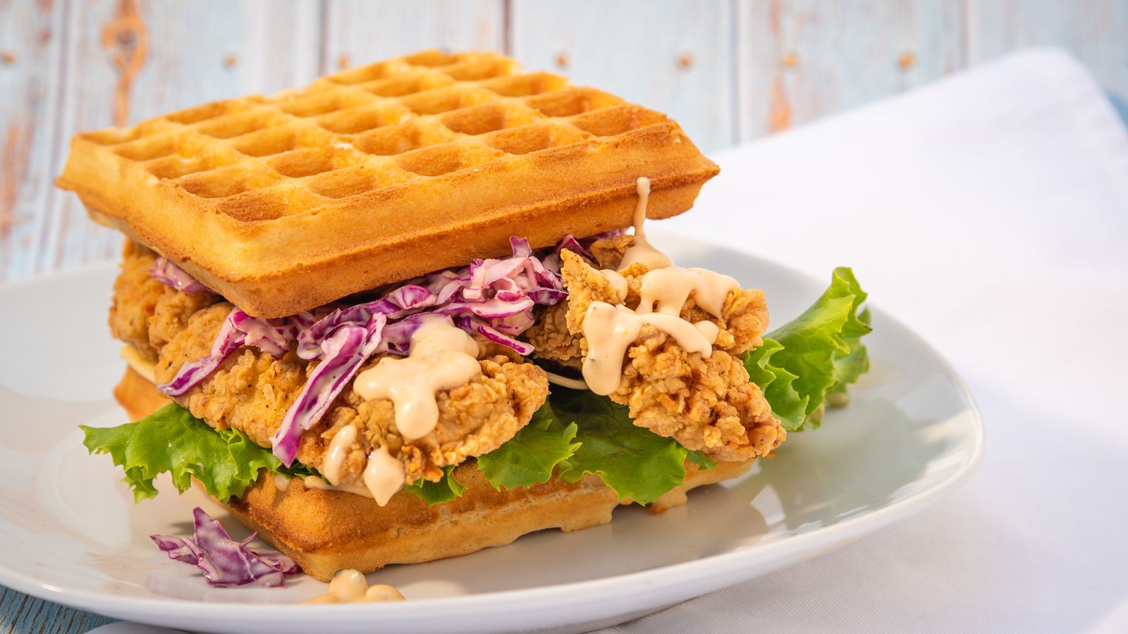 Steven David Omg You Have To Try The Yummy S Chicken Waffles From Yummy S Bite They Are A Gourmet Halal Mediterranean American Kitchen Located At 29 Chimney Rock Rd In Houston Houstonfood