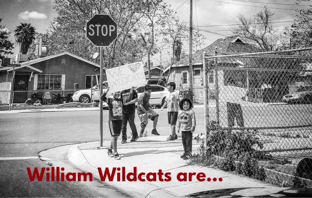 Williams_BCSD's tweet photo. Wildcats are:

🐾 Hopeful
❤️ Courageous 
🐾 Inspiring 
❤️ Leaders
🐾 Family 
❤️ Unstoppable 

Thank you to all our Ts, Staff, Ss, Ps, and families who participated in our Williams Parade today. 

Until next time! 

#WeAreWilliams #GoWildcats🐾 #TeamBCSD https://t.co/WMne4qppkP