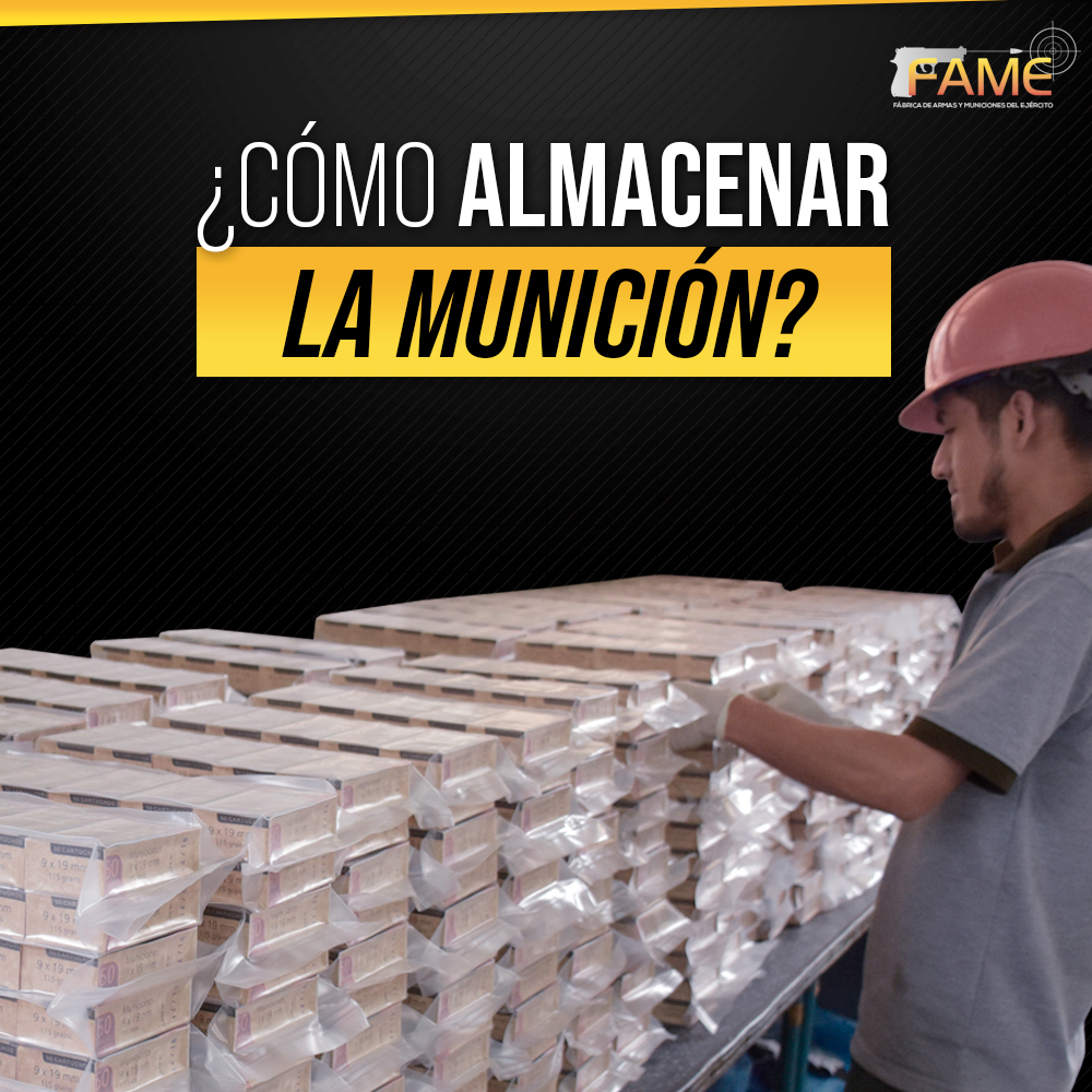¿Sabes como almacenar tus municiones??

1. Coloca las cajas de municiones dentro de bolsas resellables
2. Mantén las municiones lejos d ela humeddad
3. Mantén las municiones lejos del calor.

..Y tú,  ¿Cómo almacenas tus municiones?
Contáctanos comunicándote al número 990570574