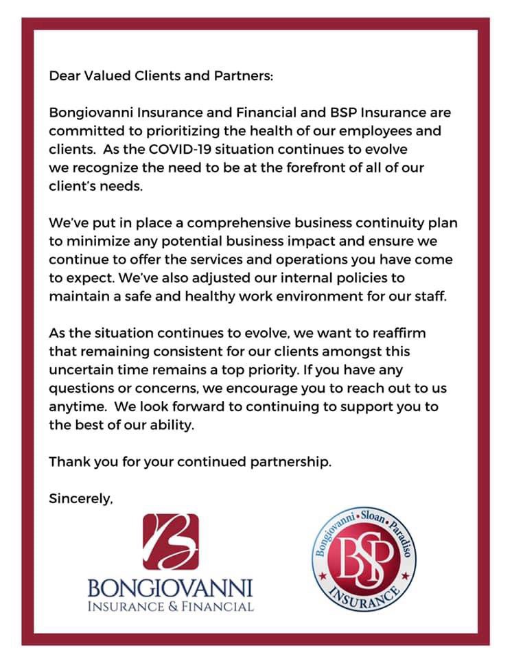 BSPinsurance's tweet photo. We are here for all of our amazing clients! Call us during normal business hours at 203-237-7923 or text us at 586-800-2778 #insurance #BSPinsurance #MeridenCT #Connecticut #COVID #CoronavirusUSA https://t.co/30Sin7ZgFd