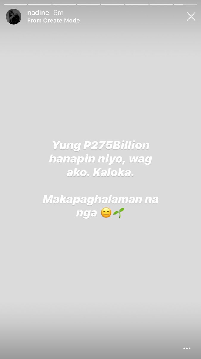 handcries's tweet photo. GAGO. NADINE. LUSTRE. SAID. THAT. https://t.co/c9ya8mXa0C