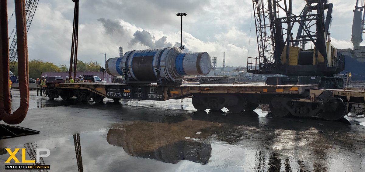 XLPNetwork's tweet photo. Project One Logistics deliver the backup roll in Houston.

https://t.co/vnrE1riVDW

#XLProjects #AINetworks #ProjectCargo #heavylift #projectforwarding #ProjectLogistics #oversize #projectforwarder #ProjectCargoNexus #breakbulk #maritime #heavyhaul #projectonelogistics https://t.co/JTGvhv9GKD