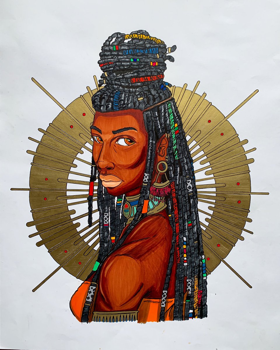 IcoNiKes's tweet photo. Another Color Test Finished
#art #artist #anime #illustration #manga #nycartist #blackart
#hellacrust #gauges #earrings
#blackwomen #blackhair #blackgirlmagic
#naturalhair #tribe #culture #africa https://t.co/0CMQsUgeJW