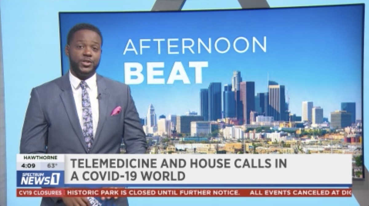 PplaSocial's tweet photo. Dr. Abe Malkin discusses the role of concierge and telemedicine during COVID19 with @SpecNews1SoCal. Learn more about his practice at @ConciergeMDLA.
#Quarantine #Healthcare #Teledoc #ConciergeDoctor #Telemedicine WATCH 🎥https://t.co/USe1qzPVeK https://t.co/6sx4Qnlejg
