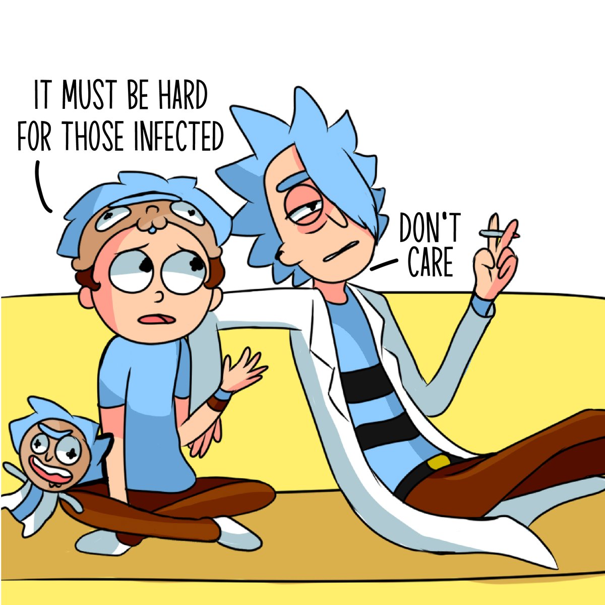 Yusurelia's tweet photo. This is not what I wanted but see the first reply ๐ ๐ ๐
#zerover #rickandmorty #stayhome #rickzero #BeSafe #ricksanchez #mortysmith #CoRick19 https://t.co/W6uKMjcHYb
