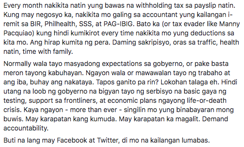 lizlanuzo's tweet photo. A love letter to us taxpayers https://t.co/jZnInQguVB