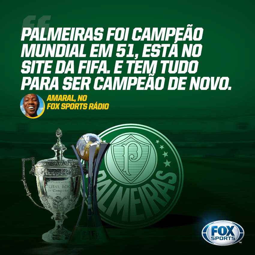 Palmeiras  Palmeiras campeão mundial, Palmeiras campeao, Primeiro