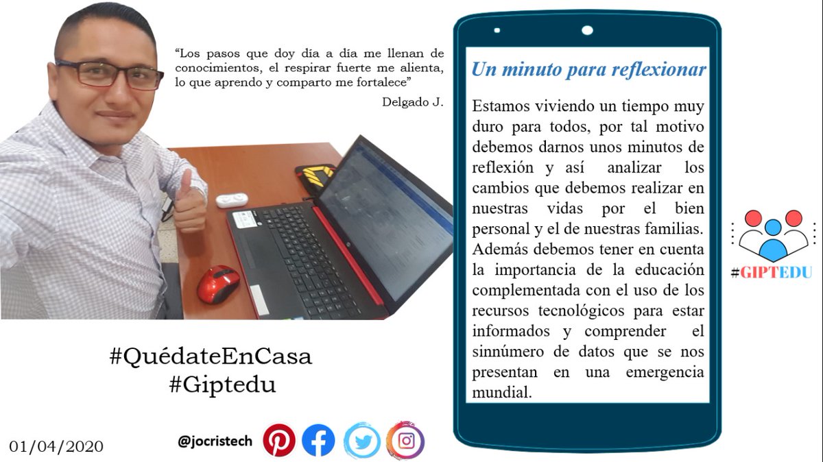 jocristech's tweet photo. #QuedateEnCasa #GIPTEDU https://t.co/QHsy3RCtSh