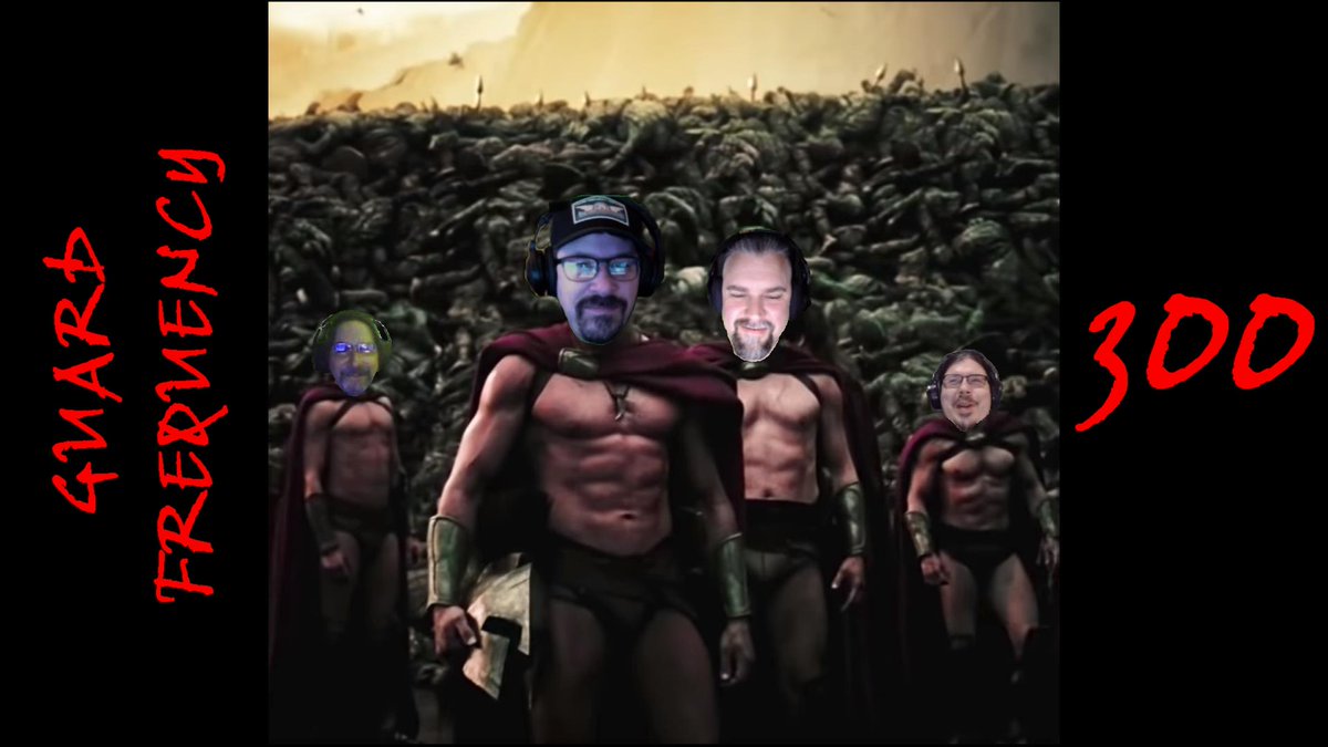 KenFromChicago's tweet photo. @GuardFreq Might I suggest a cover & title for #GuardFrequency's 300TH episode?
"This. Is. GUARDA!!!" ๐คฃ๐คฃ๐คฃ https://t.co/Ta5K5LonKL