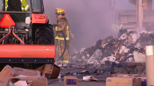 CTVNews's tweet photo. Truck full of toilet paper crashes, catches fire on Texas highway https://t.co/EipqD55jqp https://t.co/jucuPcjEOO