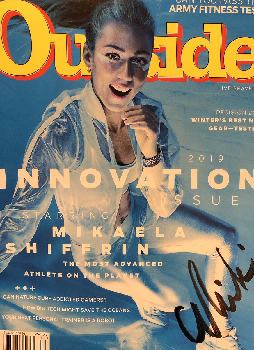 TODAY ⬇️
Five signed copies of my <a href="/outsidemagazine/">Outside Magazine</a> cover issue have been added to the #kindnessincrisis auction!! <a href="/jessdiggs/">Jessie Diggins</a>, <a href="/Madison_Keys/">Madison Keys</a>, <a href="/sparkleaddict/">Kate Courtney</a> and I have raised over $28K for Covid-19 relief orgs. so far!!👏👏 <a href="/KindnessWinsFnd/">Kindness Wins</a> 

More ➡️ m.charityauctionstoday.com/m/auctions/Kin…