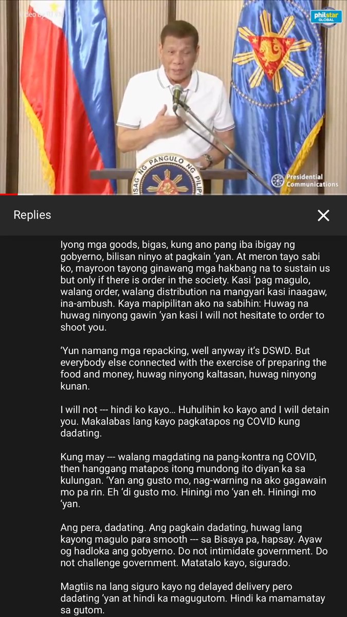 happyandjay's tweet photo. @itskcconcepcion Hello po Miss KC. If you got to watch, listen, &amp; comprehend his speech last night, for sure mae’enlighten ka 😊 Heto po yung transcription ng speech niya para mas klaro. https://t.co/gi3q3PzBz7