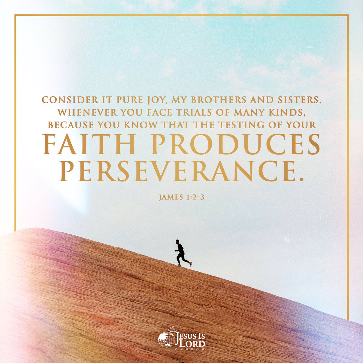 JILWorldwide's tweet photo. In times of trials, mind your attitude.
#Jesus #JIL #JesusIsLord #JILChurch #JILWorldwide #JILCW2020 #OneInChristsSuffering #Trials #Tests #faithquotes #persevere #ChristianLifeStyle https://t.co/OCEa6G1fb9