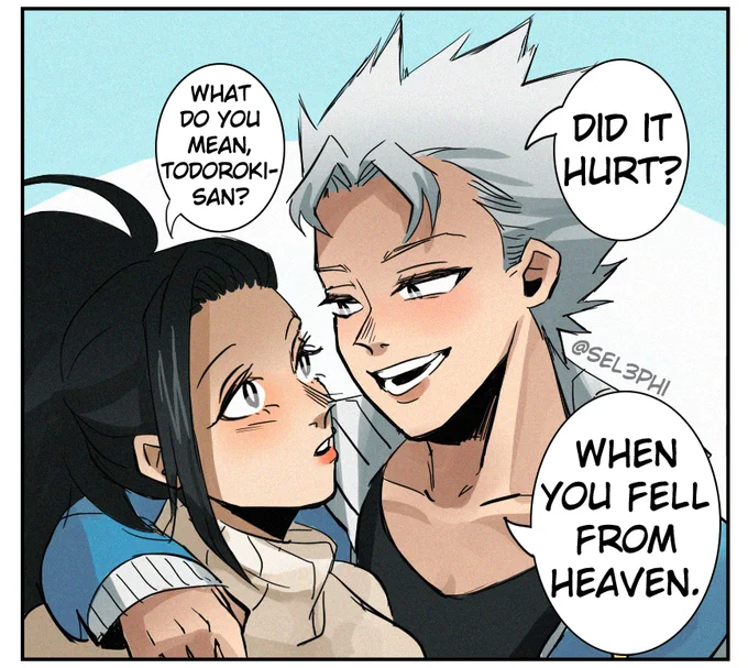 When I said #todomomo is my OTP, I actually meant these #AprilFools #轟百 #BnHA 
