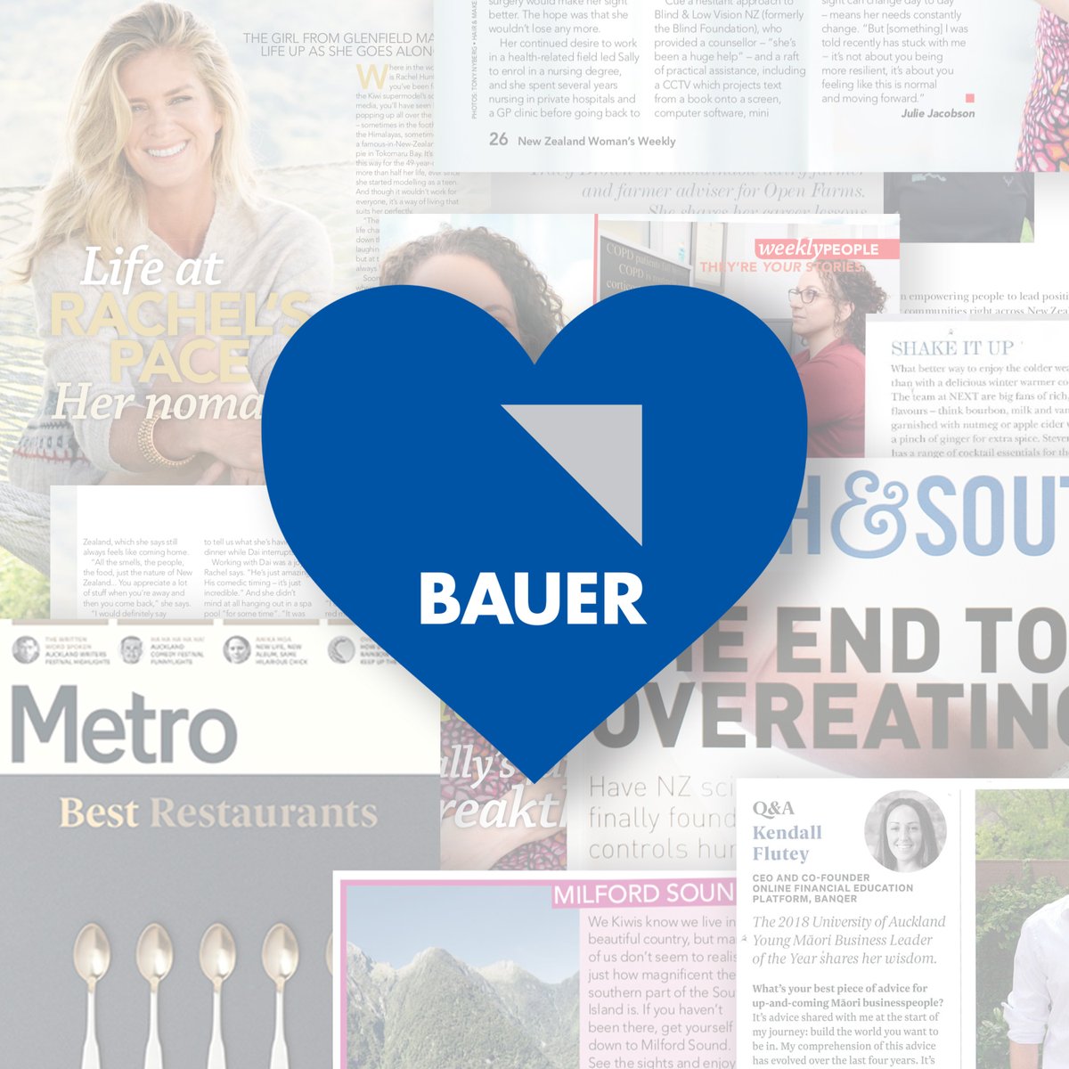 This morning we, like many New Zealanders, were devastated to hear the news of <a href="/bauermedia/">Bauer Media Group UK</a>’s closure. We are thinking of the hundreds of brilliant and talented editors, journalists, columnists, designers and everyone else past and present, impacted by this news.