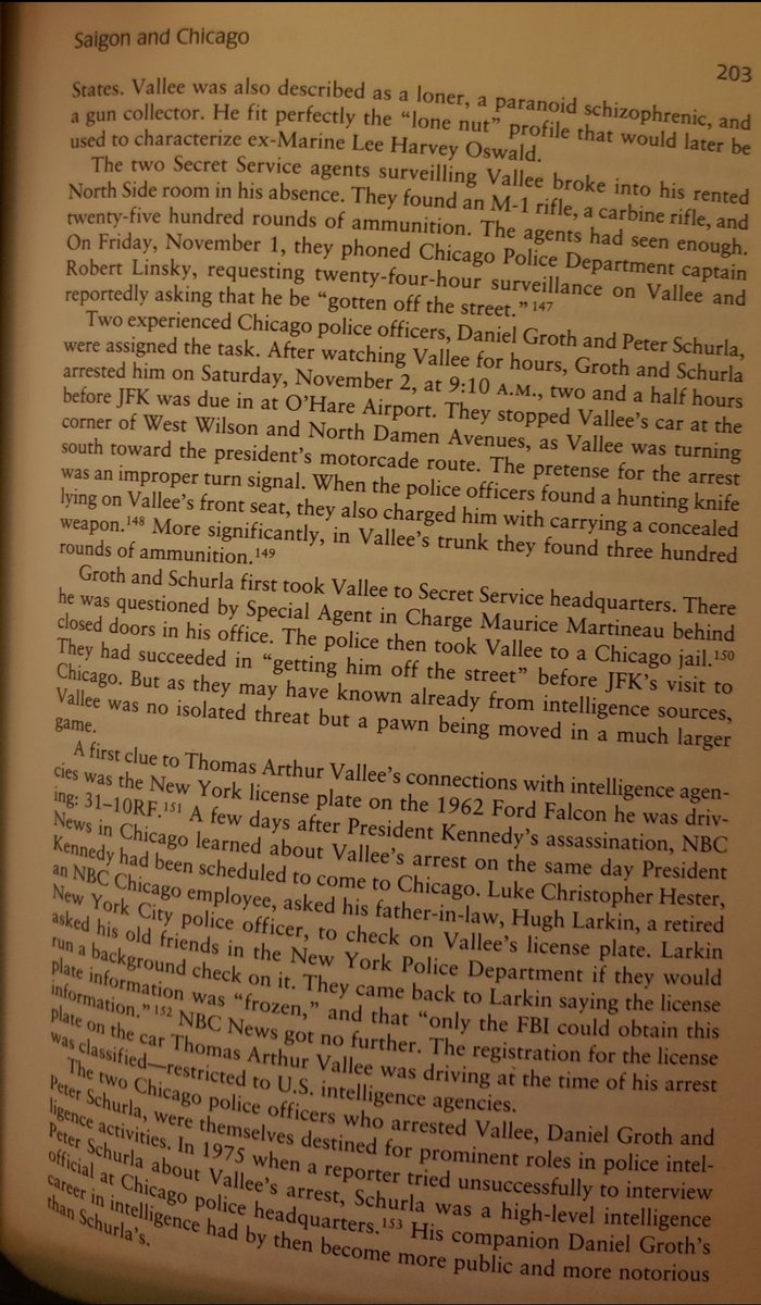 They had a patsy ready - Thomas Arthur Vallee, an ex-Marine (like Oswald), a loner (like Oswald) w/ connections to Cuban expats (like Oswald). He was also drove a car whose license plate didn't come up in regular police searches - only the FBI could access its registration info