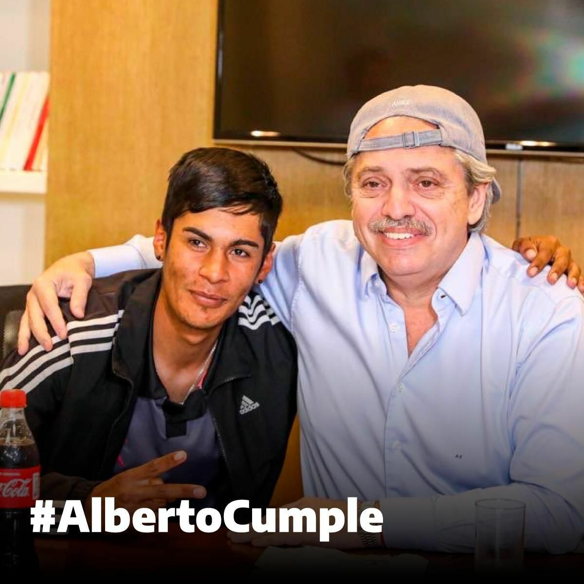 "Hemos elegido la solidaridad como viga maestra de la reconstrucción nacional". #AlbertoCumple