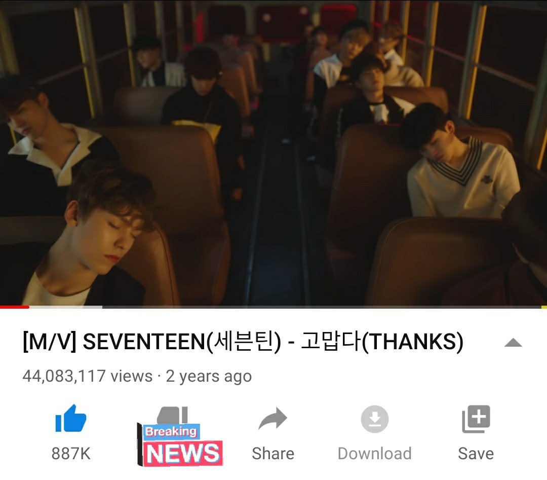 SEVENTEEN MVs View Count(as of 04022020)Thanks - 44,083,117 @pledis_17  #SEVENTEEN