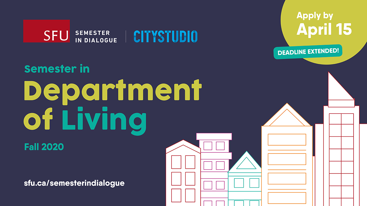 Amidst all the uncertainty, we can now envision all we’d change about business as usual. This fall, try something different. In <a href="/SFUSemester/">SFU Semester in Dialogue</a>, students will build new skills and co-create innovative solutions to complex, urban issues. Apply by April 15: i.sfu.ca/MaugqG