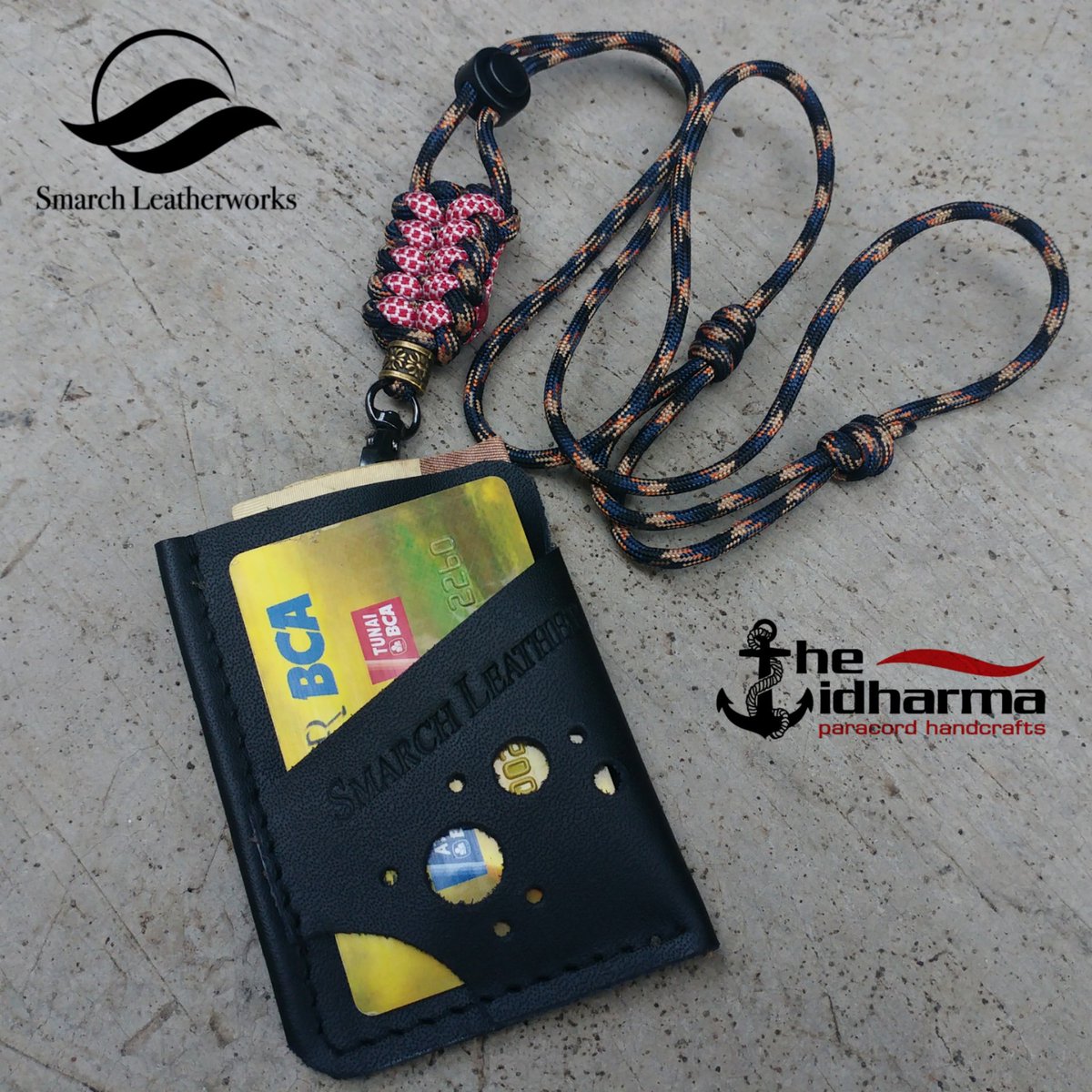repsolasitus's tweet photo. Selamatkan Nyawa Sesama !

Kolaborasi dompet minimalis idcard dengan paracord lanyard, antara @smarchleatherworks &amp; @thewidharma 

Harga 100k/pcs (limited edition)
Periode hingga 9 April 2020

#bersatumelawancovid19
#bersamalawancorona
#fightcovid19
#indonesiabersatu https://t.co/DSFO09FZHC