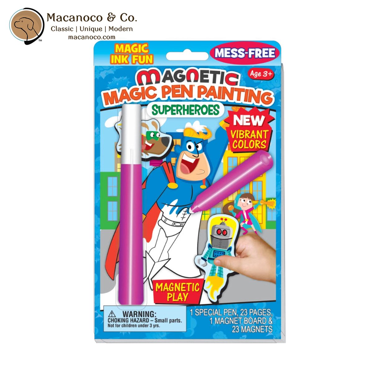 Macanoco's tweet photo. Lee Publications Superheroes Magnetic Magic Pen Painting Activity Kit - https://t.co/X2E2pgEjXn
#MacanocoAndCo #Macanoco #Boutique #Miami #Fashion #ToyStore #ChildrensBoutique https://t.co/p3boO7R9fZ