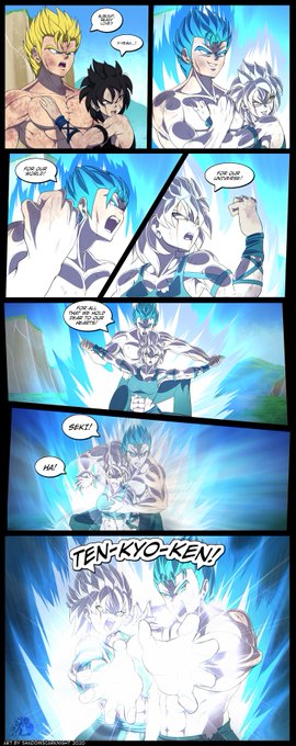 Comic commission for @Rinu_Chan115 featuring her OC Rinu and @steedoj's OC Elpis pulling off a special combined special attack as one! 

T'was fun working on the effects here! Hope you like! 