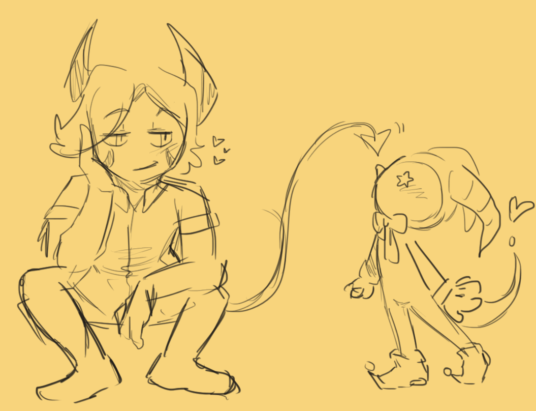 Gingler's tweet photo. I wanna start uploading here more owo even if sketches
This is my #arley and my @pepsinus #sameal 

I love them https://t.co/qY7uuXeQqi