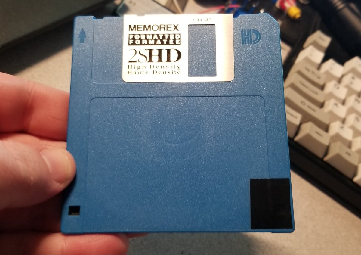 OK, don't tell anyone I did this. And don't do it yourself!DD disks are physically different from HD disks, so while this might work for a bit, it will not be remotely reliable.