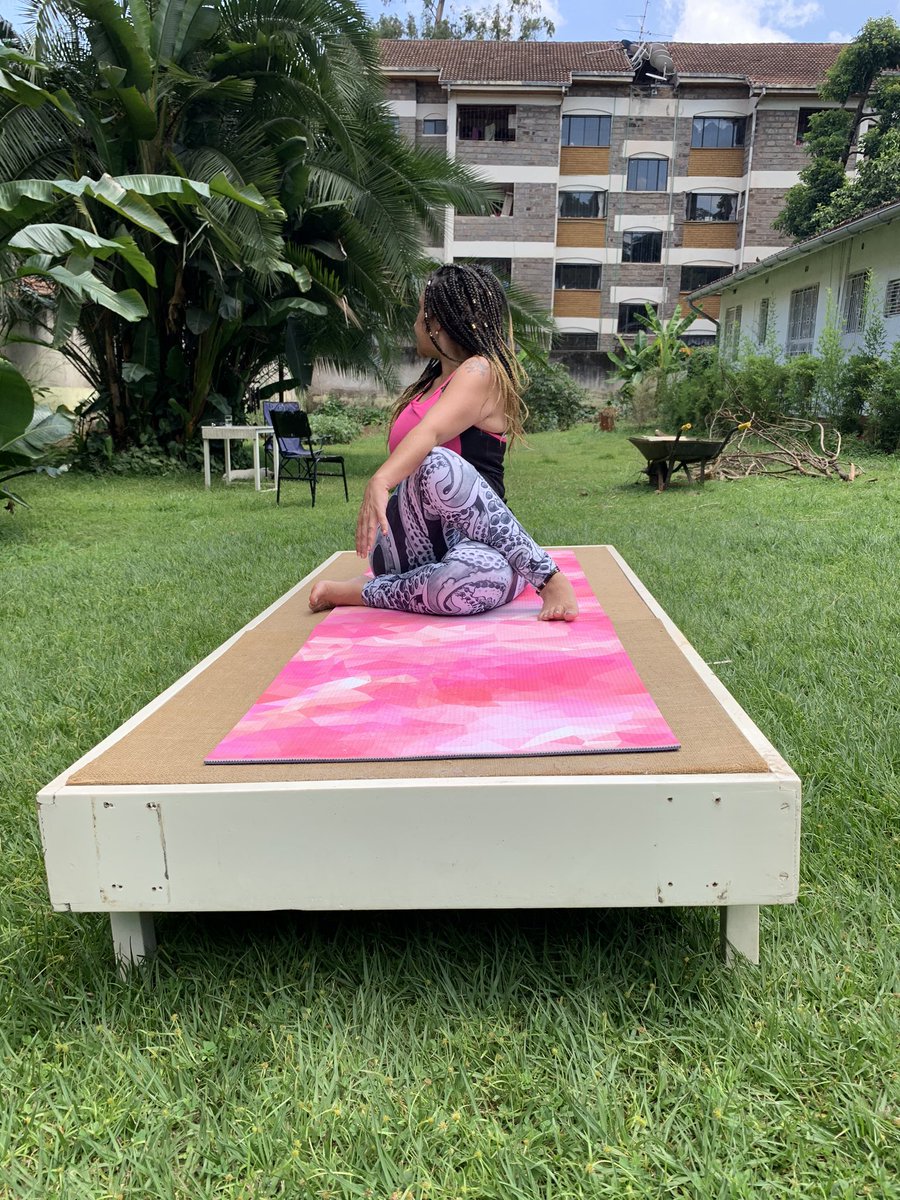 HonBirdi's tweet image. With practise, you too can work on your flexibility from home. Join our zoom classes to start. All classes are beginner classes. #LockinKe #stayhomesavelives. #hotyoganairobi