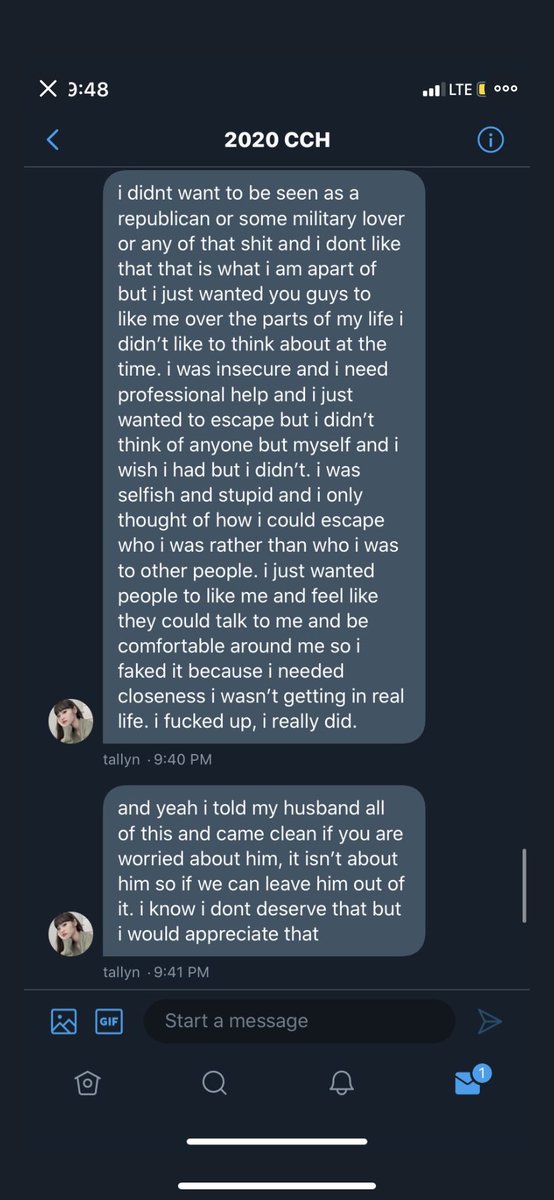 here she is ADMITTING to faking it for attention and to make gay people feel more comfortable around her in her weak ass apology