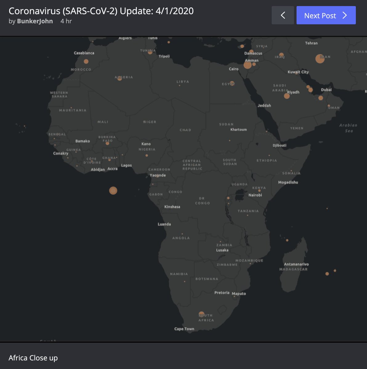 oh no, the virus has spread to Null Island! 

the big dot off the west coast
it's not a real place
it's a digital mapping joke, not a good joke at all
en.wikipedia.org/wiki/Null_Isla…
i'm trying to stop myself from tweeting this