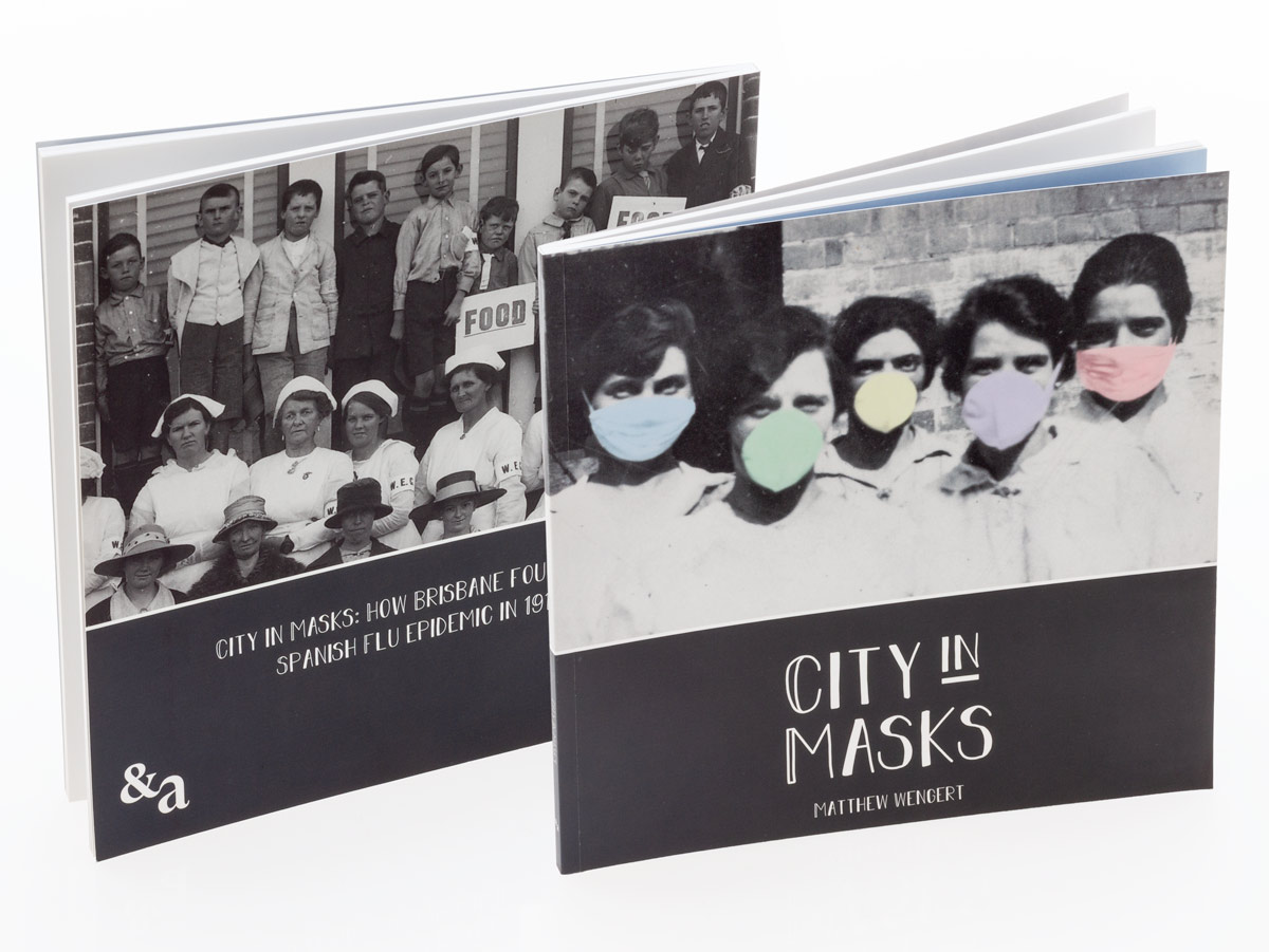 paradigmprint's tweet photo. Incredible photos in this historical book we printed about #thespanishflu from #andalsobooks some great lessons in here for #COVID19Pandemic #paradigmprint https://t.co/F5WBnJmLH5