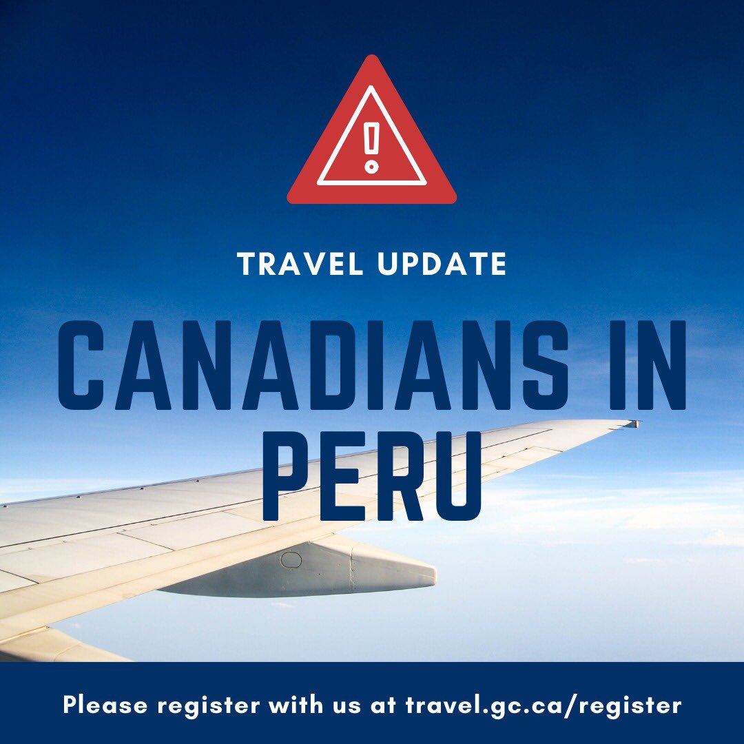 CanadaPeru's tweet photo. 📢 Canadians in Iquitos: There will be a flight (Iquitos-Piura-Lima) on Saturday April 4 for Canadian citizens and permanent residents in Iquitos. https://t.co/2z8BXmXFQx