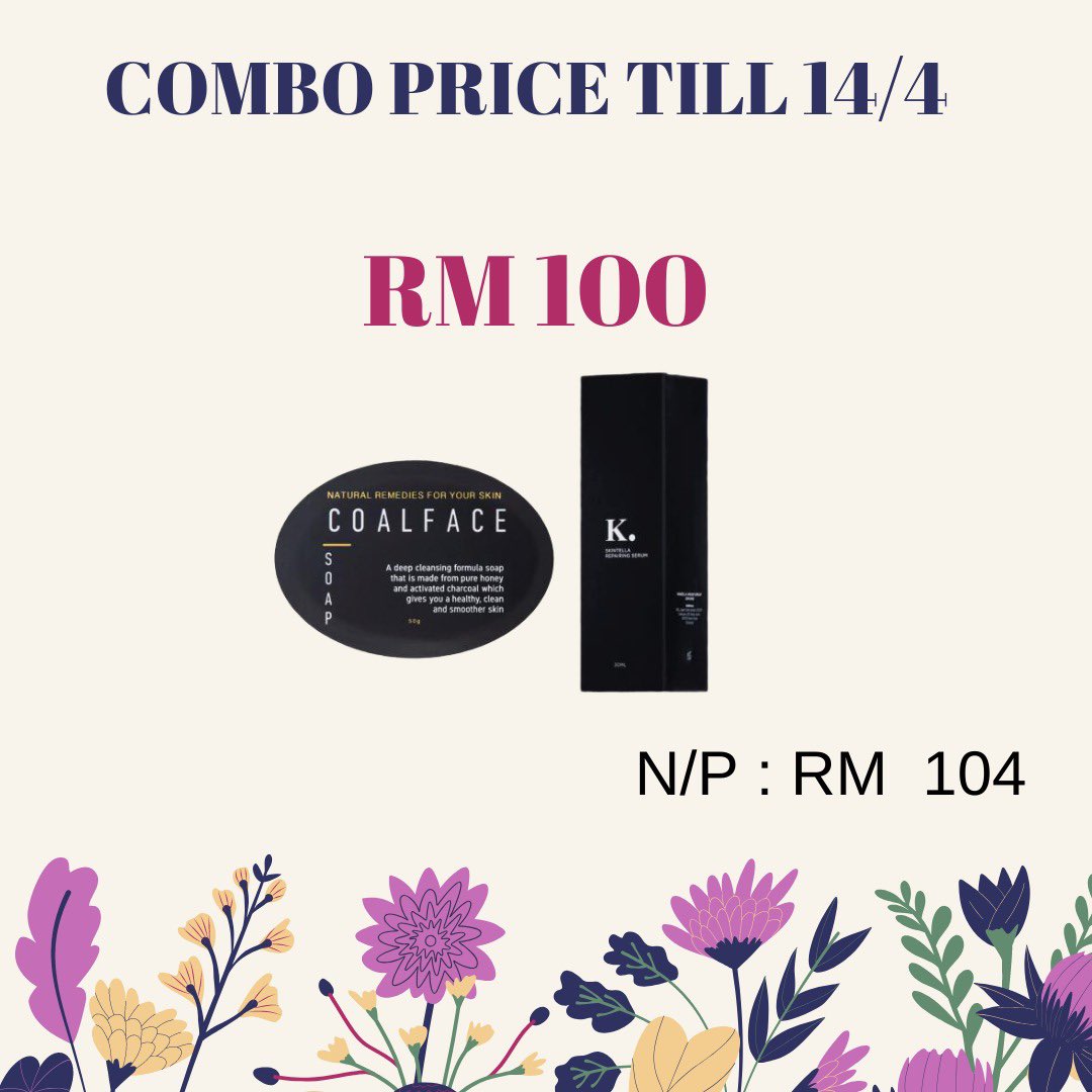 Here i will make a thread untuk pakej harga combo yg ada!