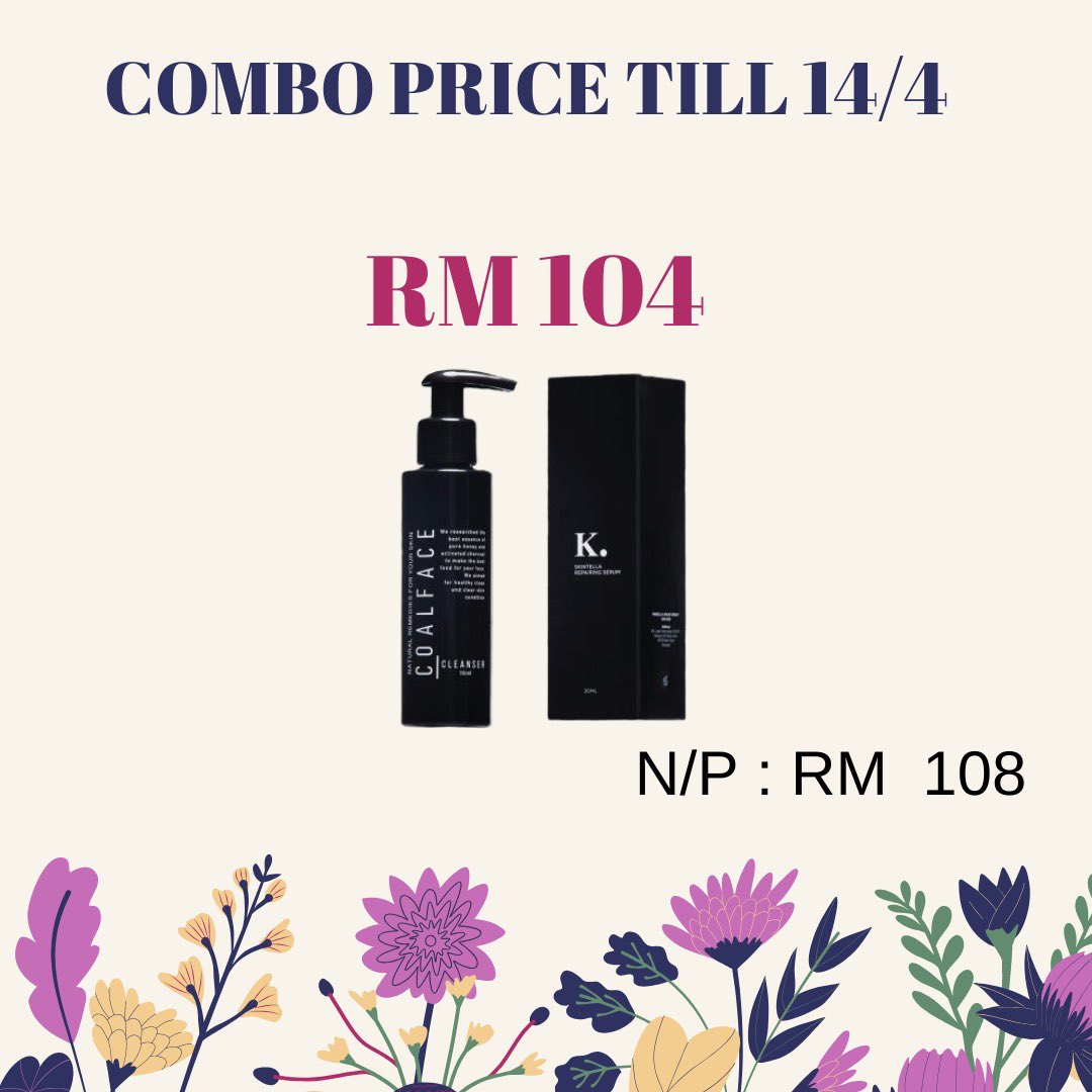 Here i will make a thread untuk pakej harga combo yg ada!